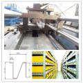 Máquina de formación de rollo de estante de estantería de estantería de estantería de servicio pesado totalmente automático